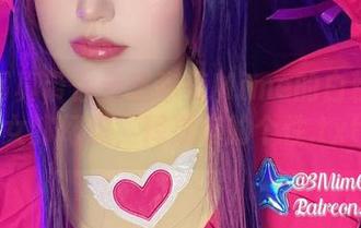 定制写真带你走进弥美Mime的白粉色兔女郎幻想,释放你的个性.txt